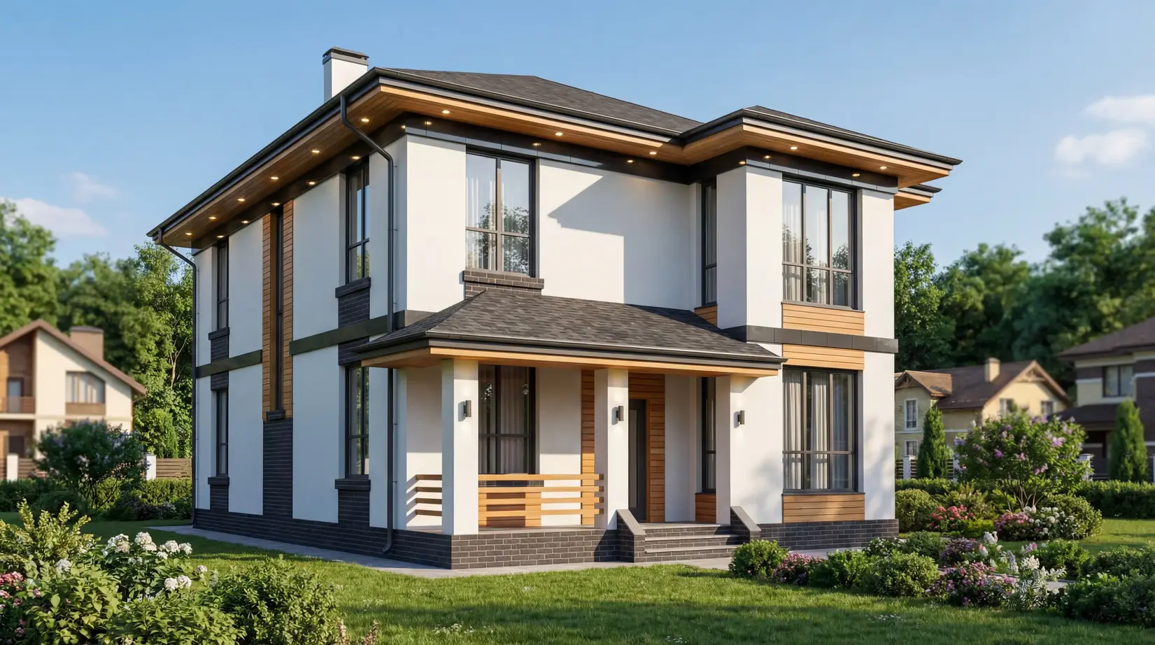 Двухэтажные дома — фото 1